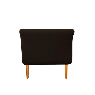 Recamier Estofado Ari 140 Cm Casal Corano Marrom Doce Sonho