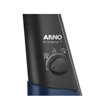 Ventilador De Coluna Arno 40cm X-Treme 7 VE7C Preto E Azul Escuro 220V
