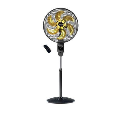 Ventilador De Coluna Mallory Chronos 40 Cm Preto E Dourado 127V