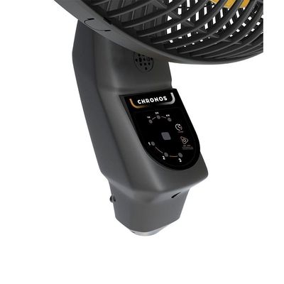 Ventilador De Coluna Mallory Chronos 40 Cm Preto E Dourado 127V