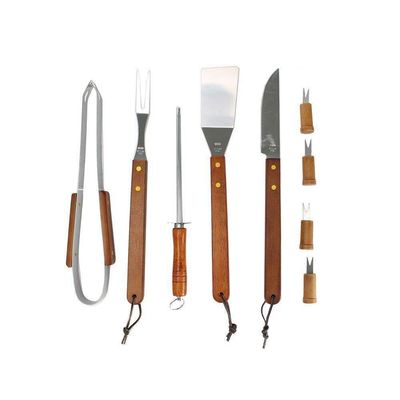 Kit Churrasco Advantage 10 Peças Ud 2501 - Fixxar