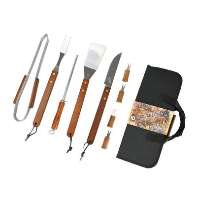 Kit Churrasco Advantage 10 Peças Ud 2501 - Fixxar