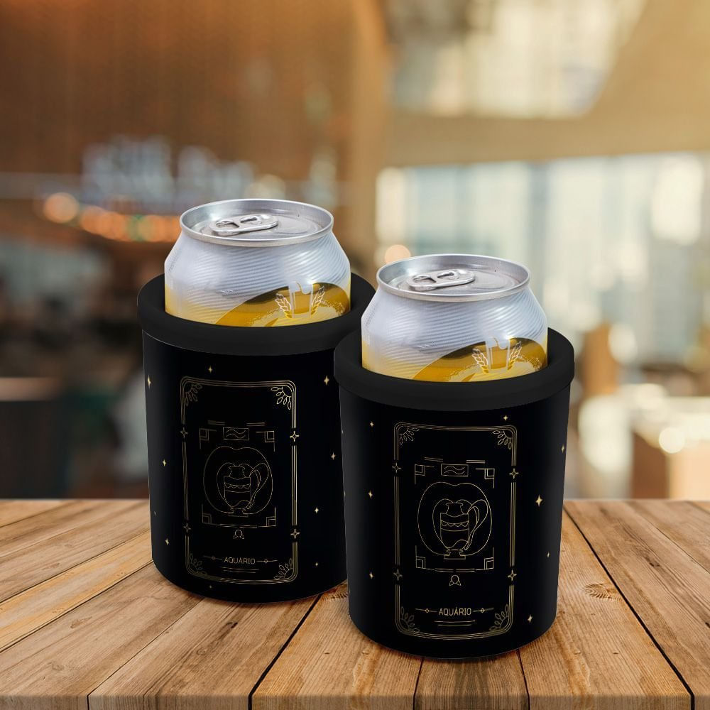 Porta Latas 350ml SIGNOS - Aquário