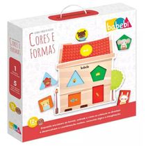 Quebra Cabeça De Encaixe - Cores E Formas - 6032 - Babebi