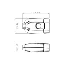 Plugue Femea 2p+T 20a/250v Branco Tramontina