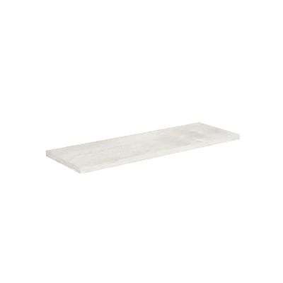 Prateleira Nicho Modulo Retangular Branco Amadeirada 2un