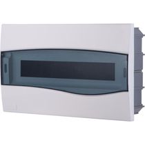 Quadro de Distribuição de Embutir 18 DIN ou 12 NEMA Tramontina com Porta Transparente