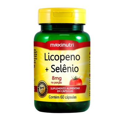 Kit 3 Licopeno + Selênio Maxinutri 60 Cápsulas