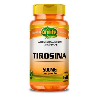 Kit 2 Tirosina Unilife 60 Cápsulas 470mg