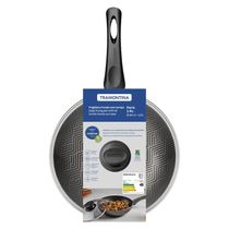 Frigideira Funda Tramontina Paris em Alumínio com Revestimento Interno e Externo em Antiaderente Starflon Max Chumbo com