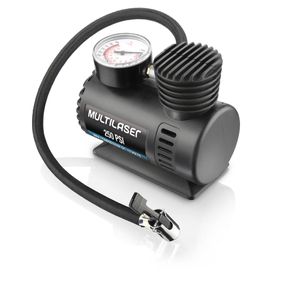 Compressor de Ar 12V Vazão 15L/Min 250 PSI 3 Bicos Multilaser - AU601 Menor preço em Compressor de Ar 12V Vazão 15L/Min 250 PSI 3 Bicos Multilaser - AU601
