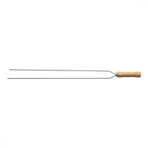 Espeto Duplo para Churrasco Tramontina com Lamina em Aço Inox e Cabo de Madeira 95 cm