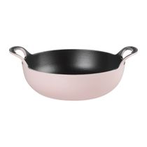 ASSADEIRA LE CREUSET BALTI EM FERRO FUNDIDO 24CM CHIFFON PINK 20142244010460