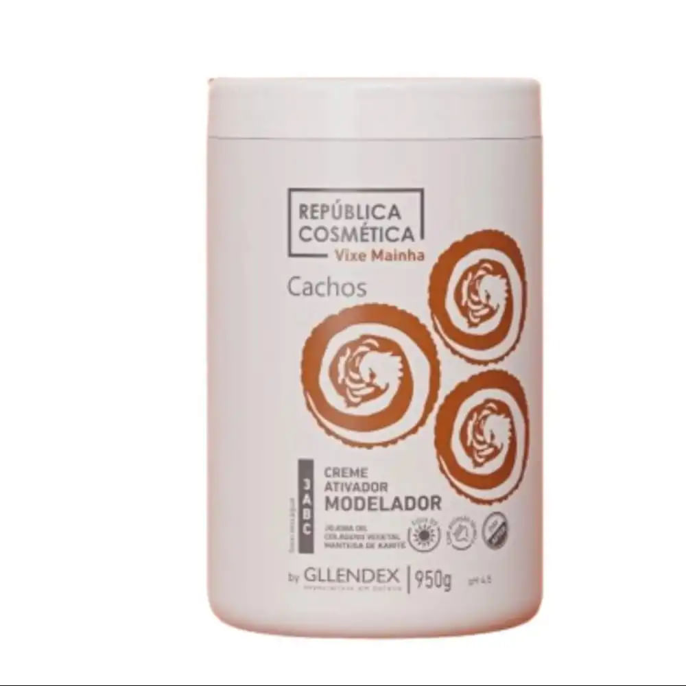 Ativador de Cachos Vixe Mainha Creme Modelador 3ABC Gllendex 950G