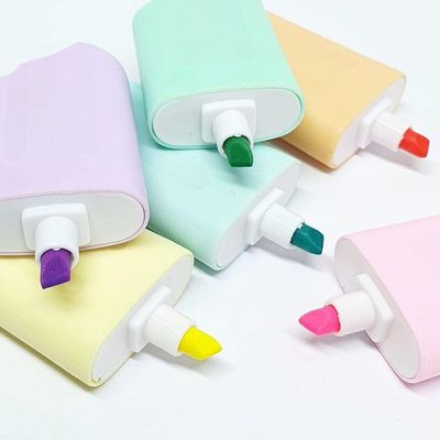 Caneta Marcadora Marca Texto Hidrocor Para Pintura De Arte Aquarela Material Escolar Modelo picolé