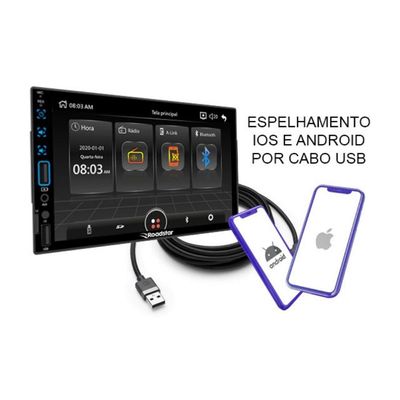 Multimidia MP5 Roadstar RS-506BR PLUS 7"