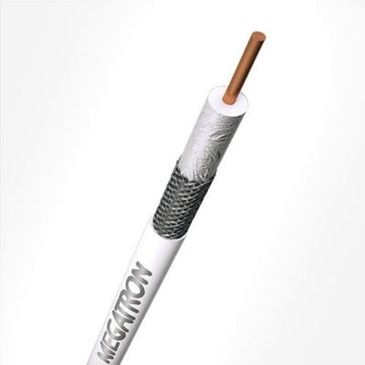 Cabo Coaxial Megacabos 59 95 100M Branco