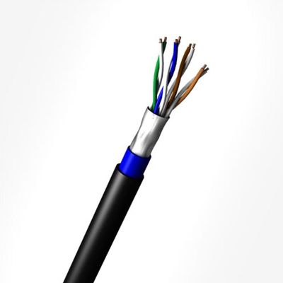Cabo FTP Megacabos 8 Vias CAT5E EXT Blindado Capa Dupla 100M