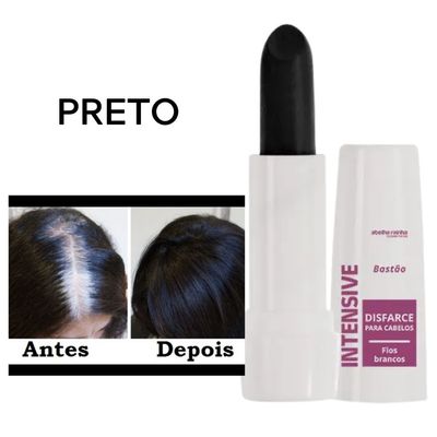 Intensive - Bastao Disfarce P/ Cabelos Brancos Preto 3,97Gr (1725)