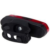 Lanterna Bike Sinalizador Traseiro Vermelho Recarregável