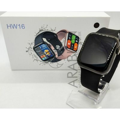 Hw16 44Mm Smartwatch Relogio Compativel Android Ios 2021