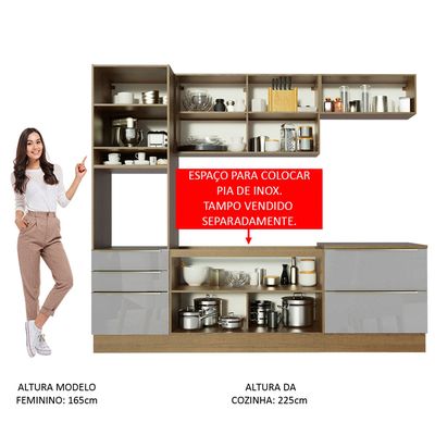 Cor:Rustic/Cinza