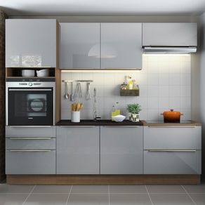 Cozinha Completa Madesa Lux com Armário e Balcão 6 Portas 5 Gavetas Rustic/Cinza é boa?