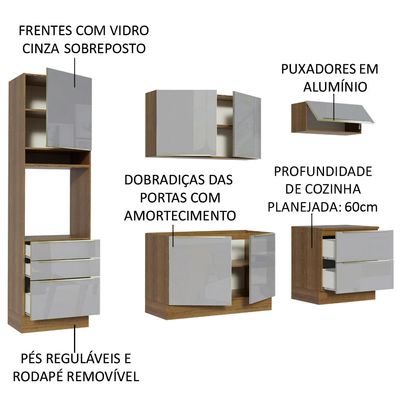 Cor:Rustic/Cinza