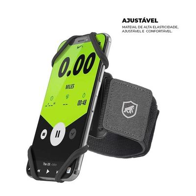 Braçadeira para Corrida porta celular Armband Atomic Universal - Gshield (para celulares de até 7'')