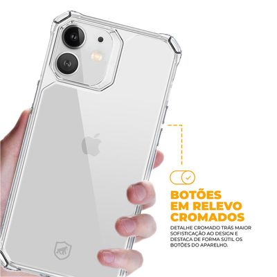 Capa Clear Proof para iPhone 12 - Gshield