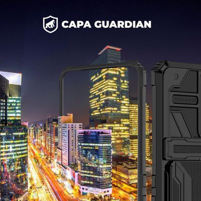 Capa Guardian para Samsung Galaxy S21 FE - Preta - Gshield