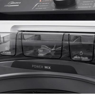 Lavadora Midea Wave Agitator 13kg Branco 127V