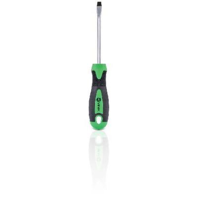 Chave de Fenda 6 X 100MM em ACO com Ponta em Cromo Vanadio e Cabo em Plastico