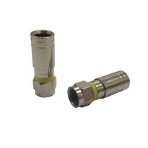 Conector F Compressao Rg6 Cfmp002 Niquel Storm