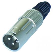 Conector Canon Csr Macho Niquel Inteiro Q-103b