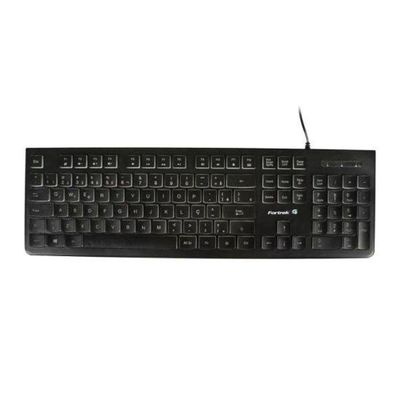 Teclado Gamer Multimídia Black Eagle Preto Fortrek