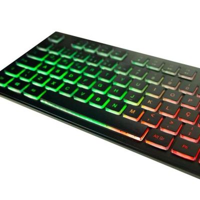 Teclado Gamer Multimídia Black Eagle Preto Fortrek