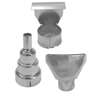 Soprador Térmico Portátil Com Display 21v + 3 Bocais De Metal Potente