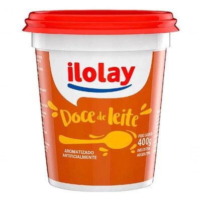 Doce De Leite Ilolay Caixa Com 24 Unidades De 400g