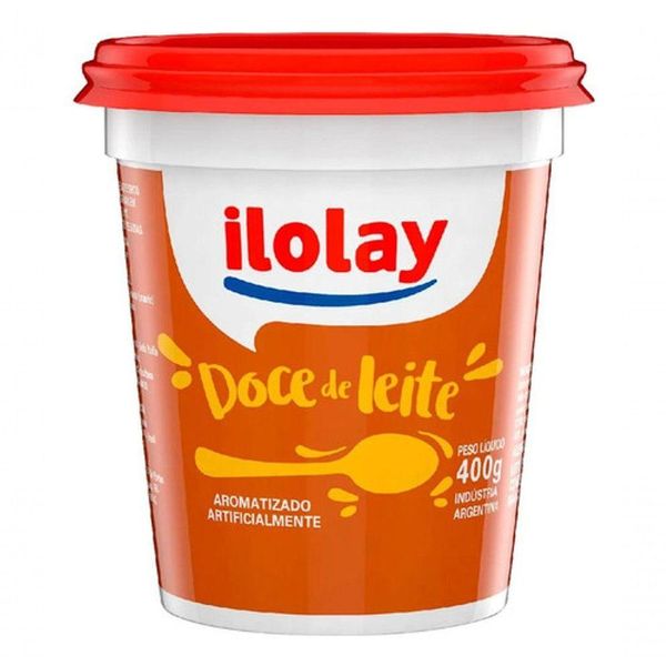 Doce De Leite Ilolay Caixa Com 24 Unidades De 400g