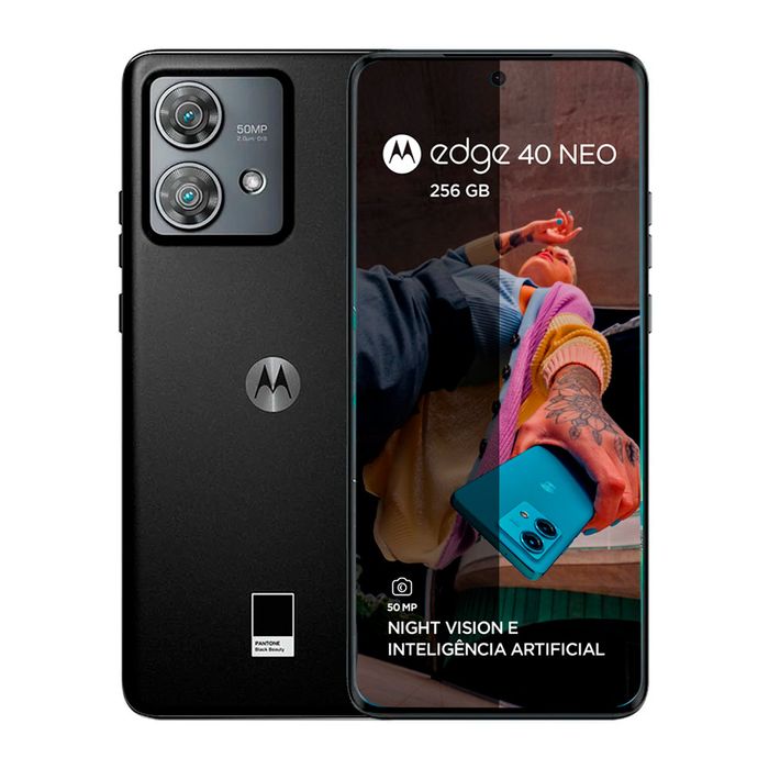 Motorola edge 40 本体 256GB Smartphone Motorola Edge 40 Neo 256GB 5G Preto | CASA & VIDEO