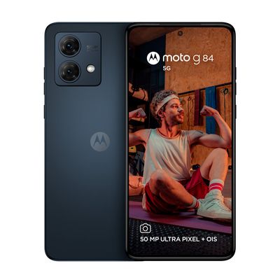 Smartphone Motorola Moto G84 256GB Dual Chip 5G Tela 6,55" Câmera Dupla 50MP+8MP Grafite