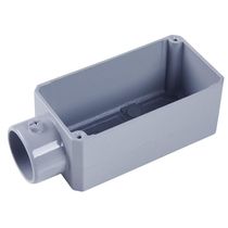 Condulete fixo 1" tipo "E" - sem tampa / sem rosca / sem pintura