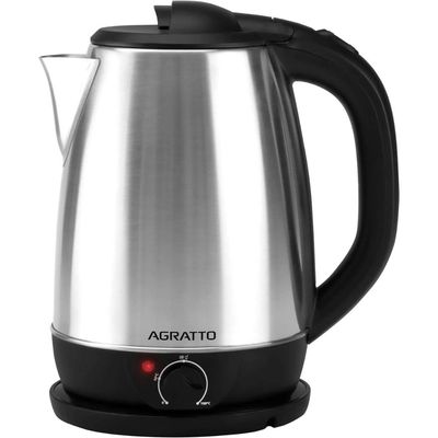 Chaleira Elétrica Agratto Aroma 2,2 Litros INOX 127V