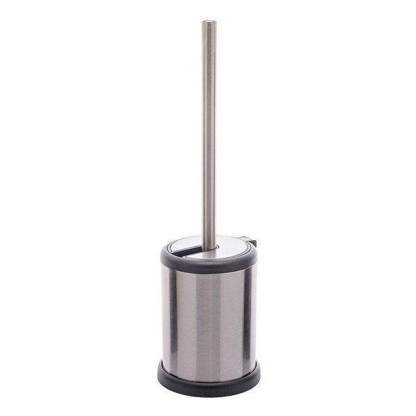 Escova Sanitária De Aço Inox Com Suporte E Tampa 2972 - Lyor