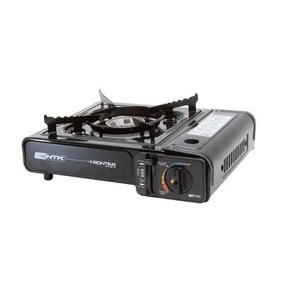 Fogareiro Frontier Portatil Para Cozinha E Camping Preto
