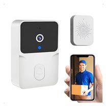 Campainha Wi-fi Inteligente Com Interfone Câmera De Vídeo E Visão Noturna Conexão Por App