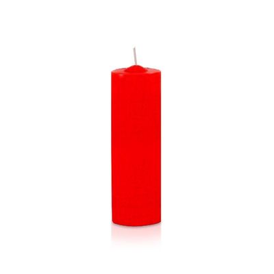 Kit 7 Velas Votivas 7 Dias Vermelha 250g 100% Parafina