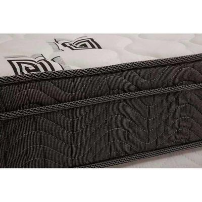 Conjunto Box Queen: Colchão Espuma Ortobom D45 Light Saúde + Base CRC Suede Black (158x198)