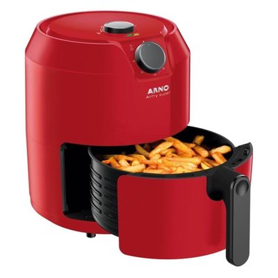 Fritadeira Air Fryer Arno Super Rfry 4,2 Litros Vermelho 220V